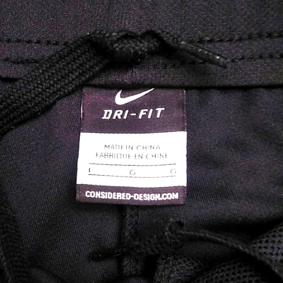 Nike Women's Dri-Fit 3/4 Capris, Black, L - Picture 7 of 9